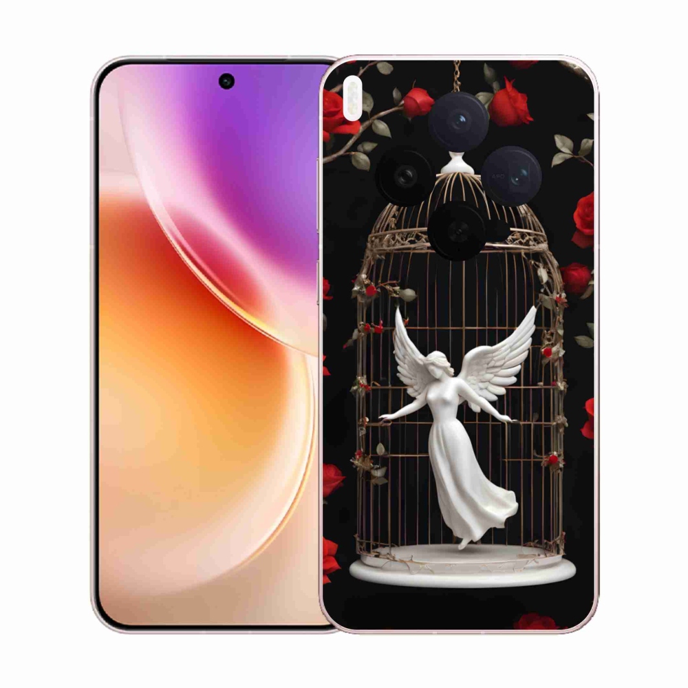 Gélový kryt mmCase na Vivo X300 5G - uväznený anjel