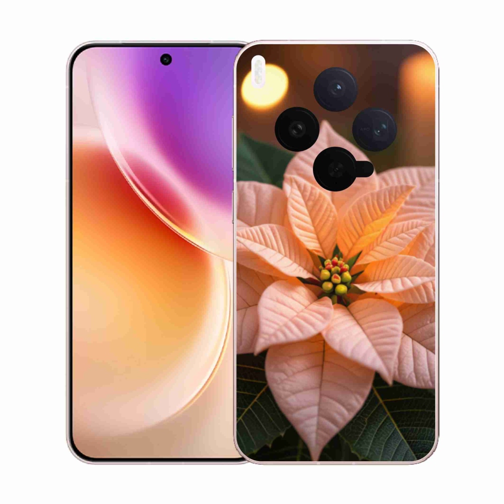 Gélový kryt mmCase na Vivo X300 5G - vianočná hviezda