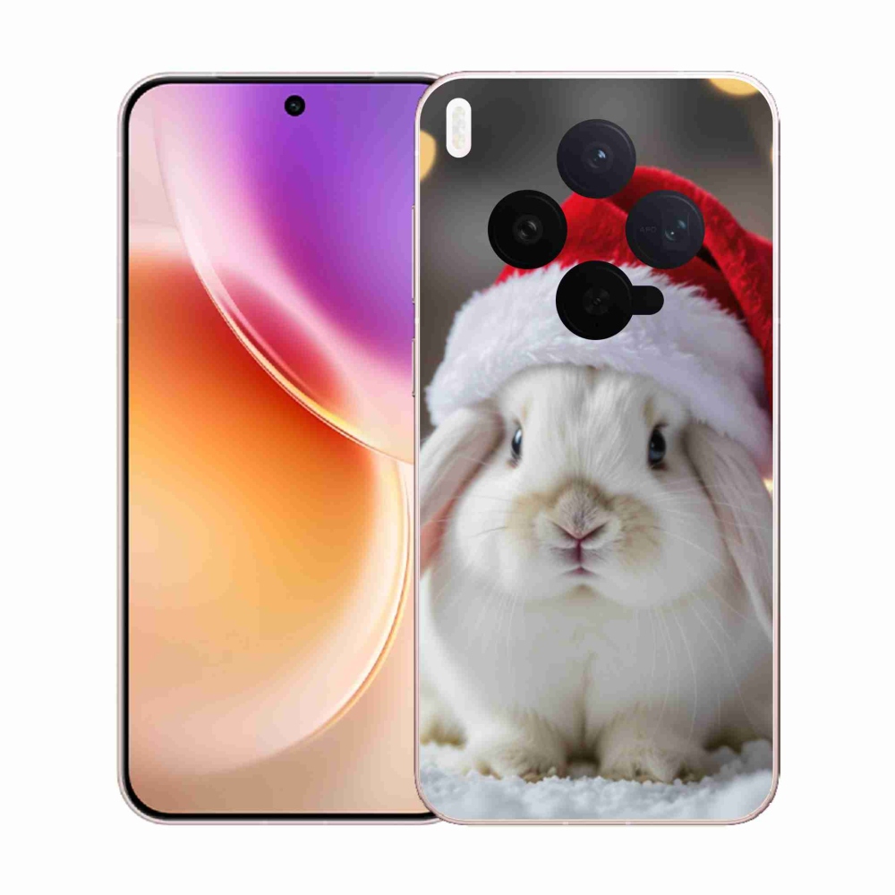 Gélový kryt mmCase na Vivo X300 5G - vianočný králik