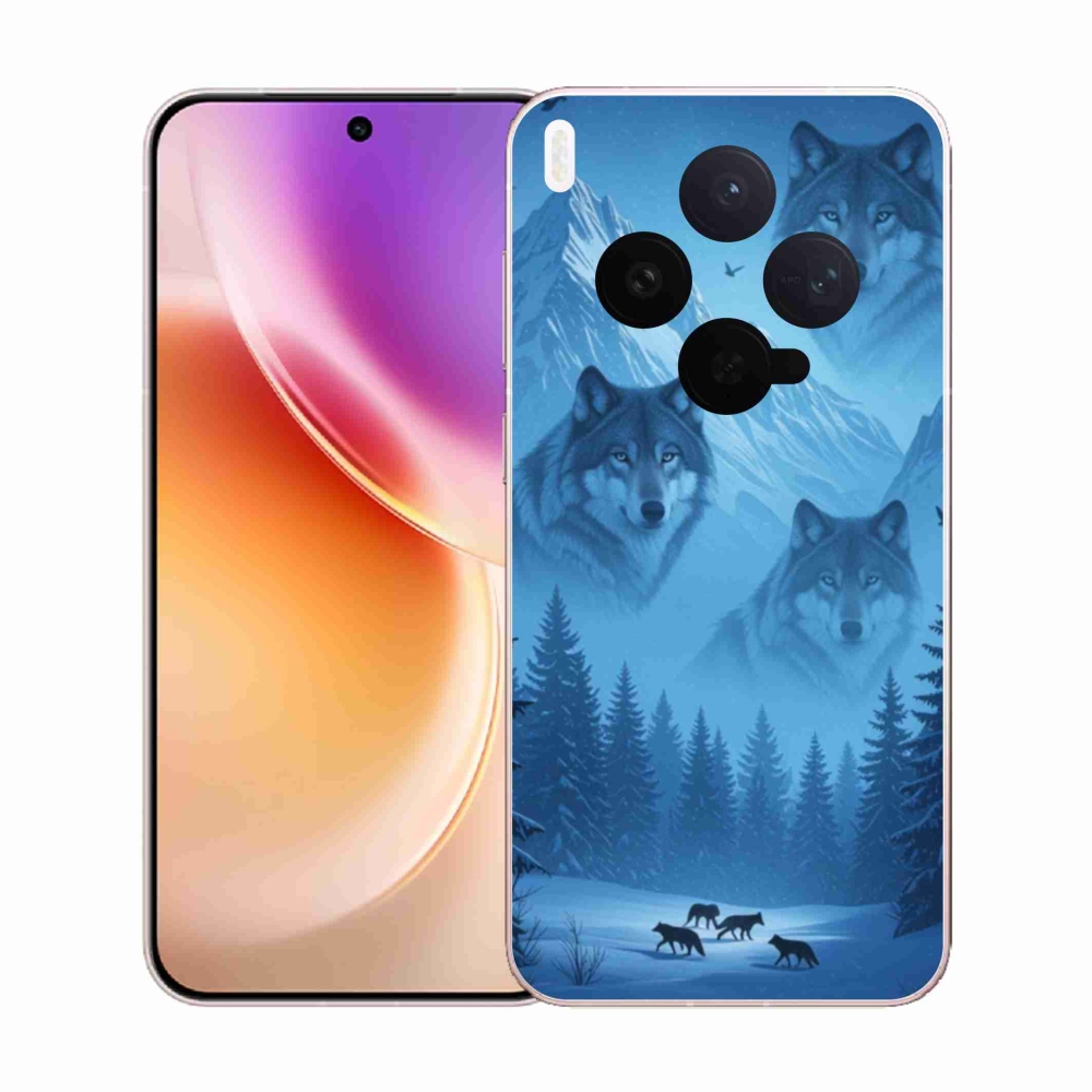 Gélový kryt mmCase na Vivo X300 5G - vlčia svorka