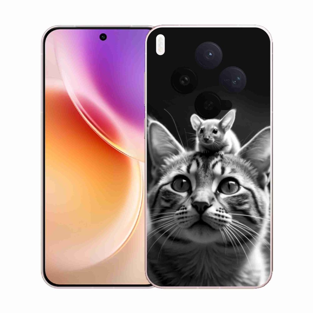 Gélový kryt mmCase na Vivo X300 5G - zvieracie priateľstvo 2