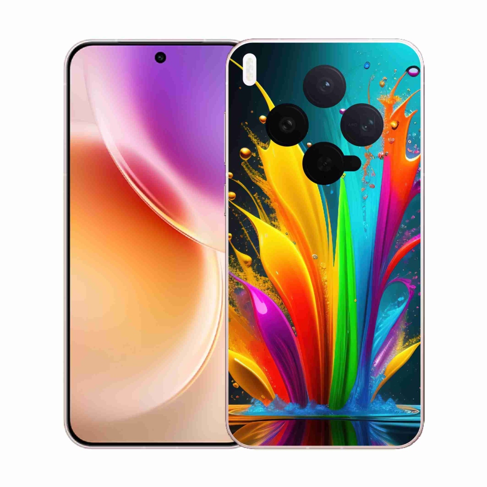 Gélový kryt mmCase na Vivo X300 - abstraktný motív 1