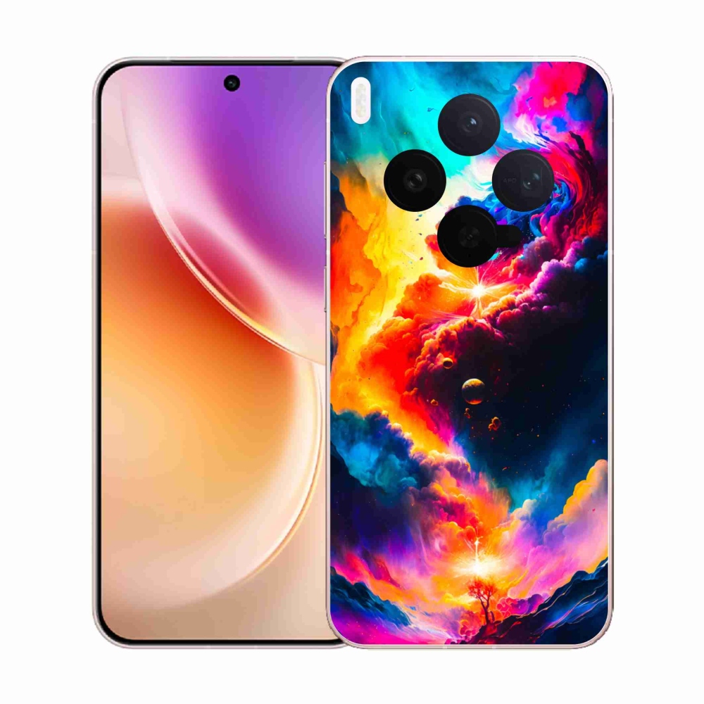 Gélový kryt mmCase na Vivo X300 - abstraktný motív