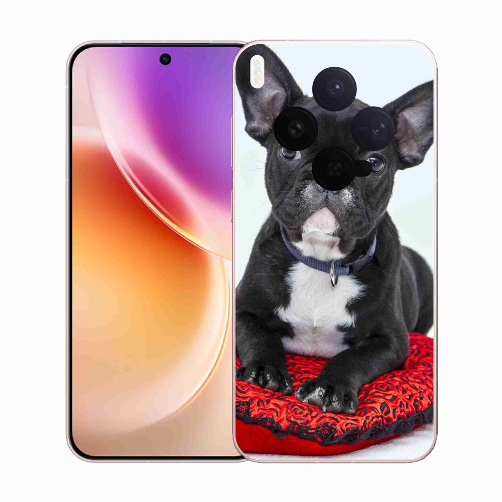 Gélový kryt mmCase na Vivo X300 - buldog