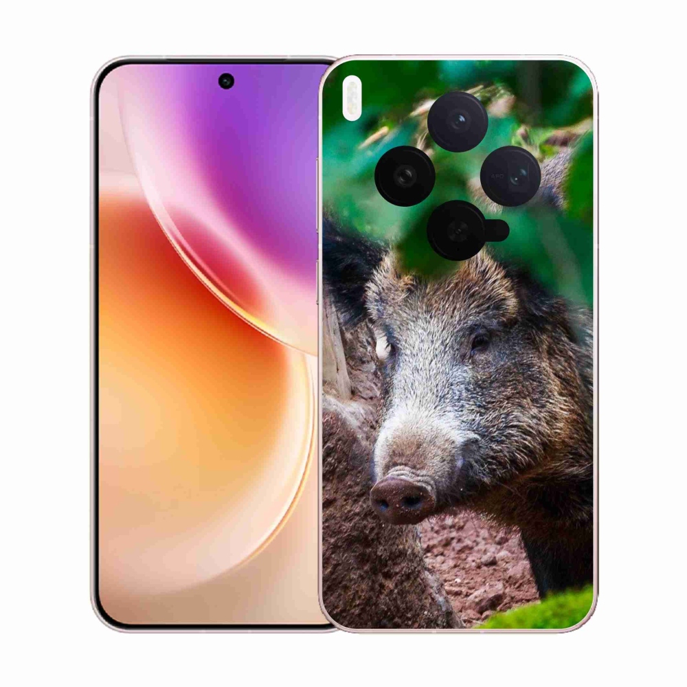 Gélový kryt mmCase na Vivo X300 - divoké prasa