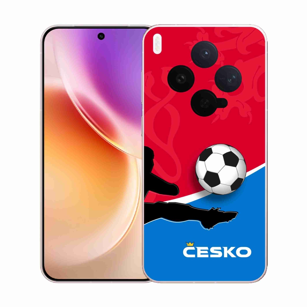Gélový kryt mmCase na Vivo X300 - futbal Česko 2