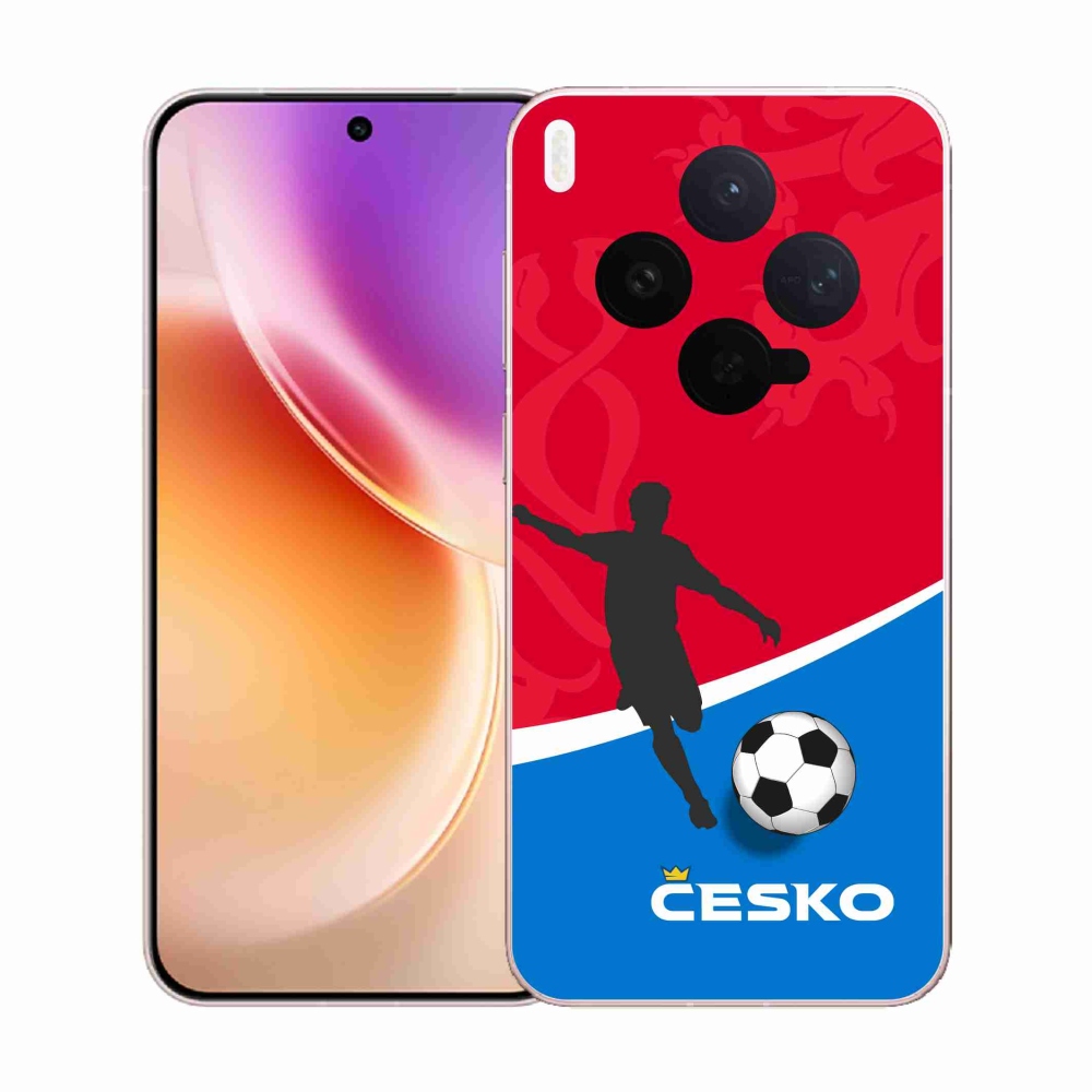 Gélový kryt mmCase na Vivo X300 - futbal Česko