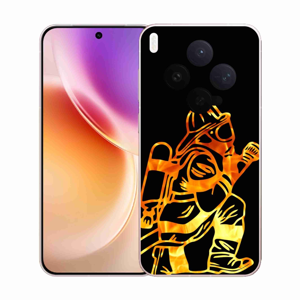 Gélový kryt mmCase na Vivo X300 - hasič 1