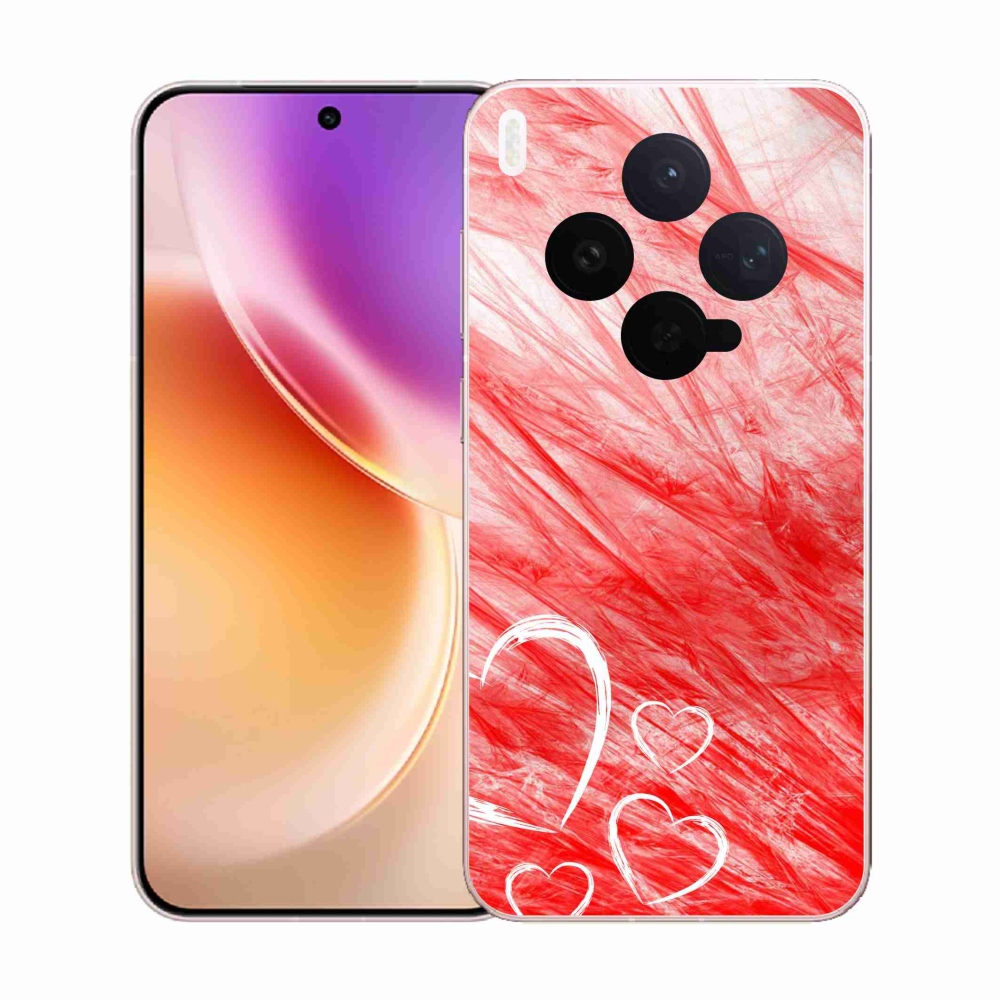 Gélový kryt mmCase na Vivo X300 - heart