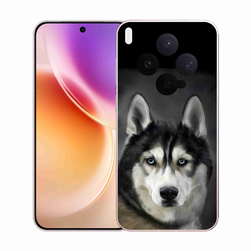 Gélový kryt mmCase na Vivo X300 - husky