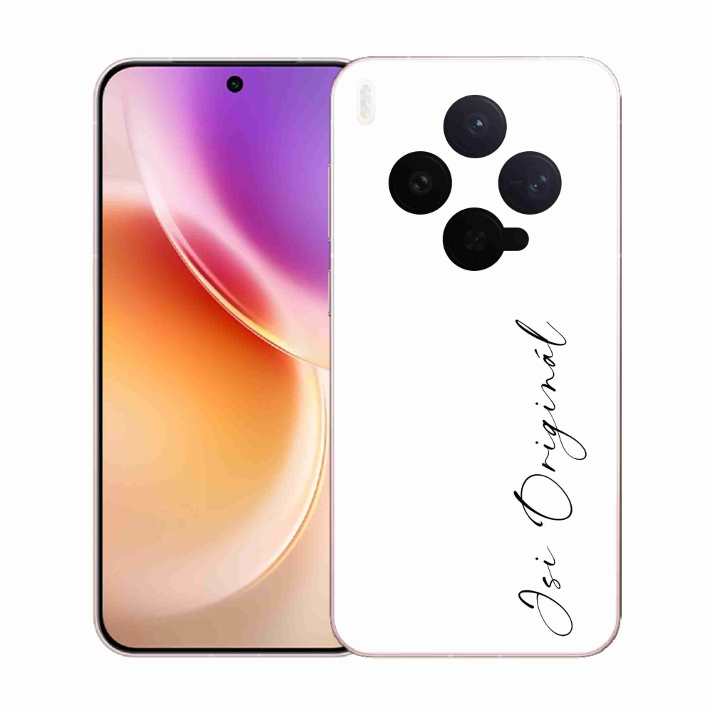 Gélový kryt mmCase na Vivo X300 - si originál biele pozadie