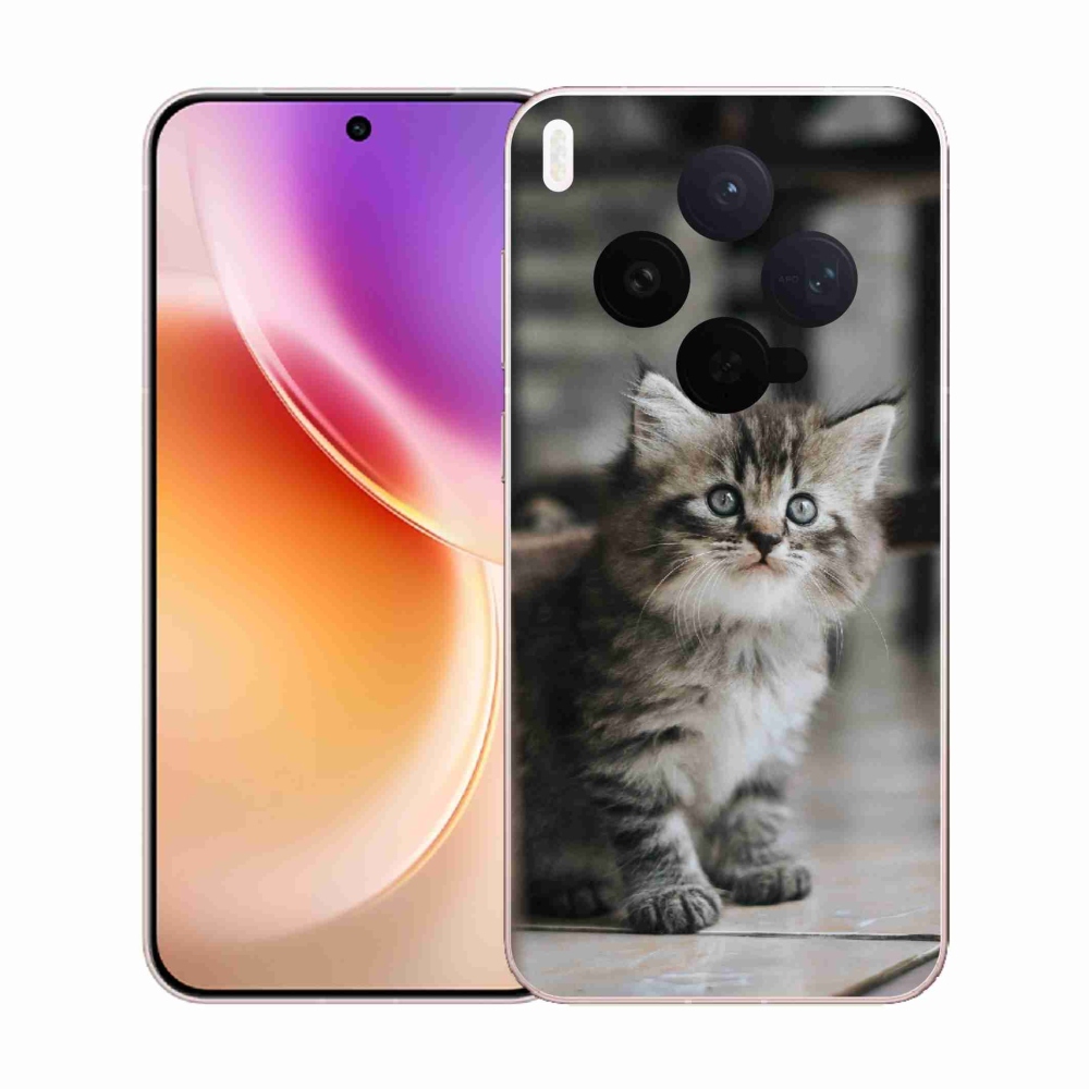 Gélový kryt mmCase na Vivo X300 - mačiatko