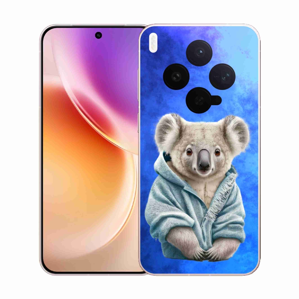 Gélový kryt mmCase na Vivo X300 - koala vo svetri