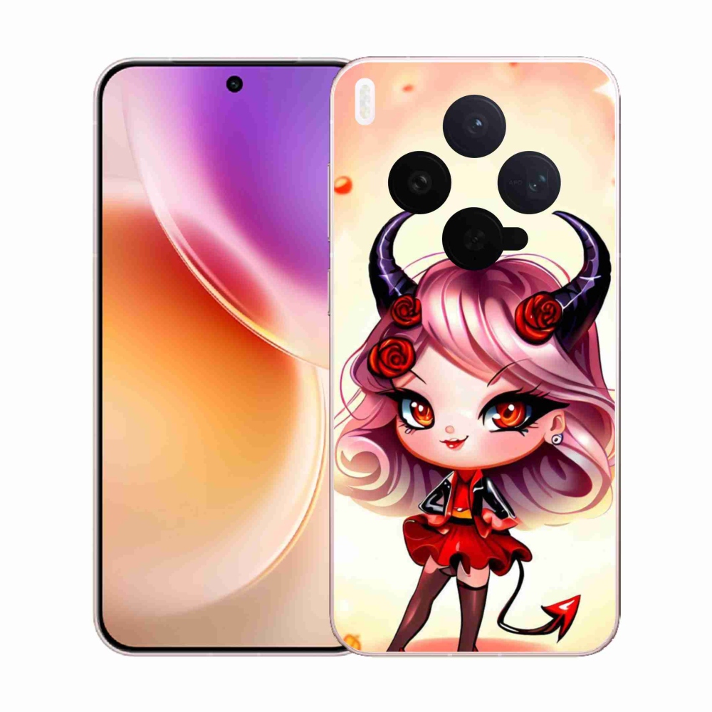 Gélový kryt mmCase na Vivo X300 - kreslená čertica