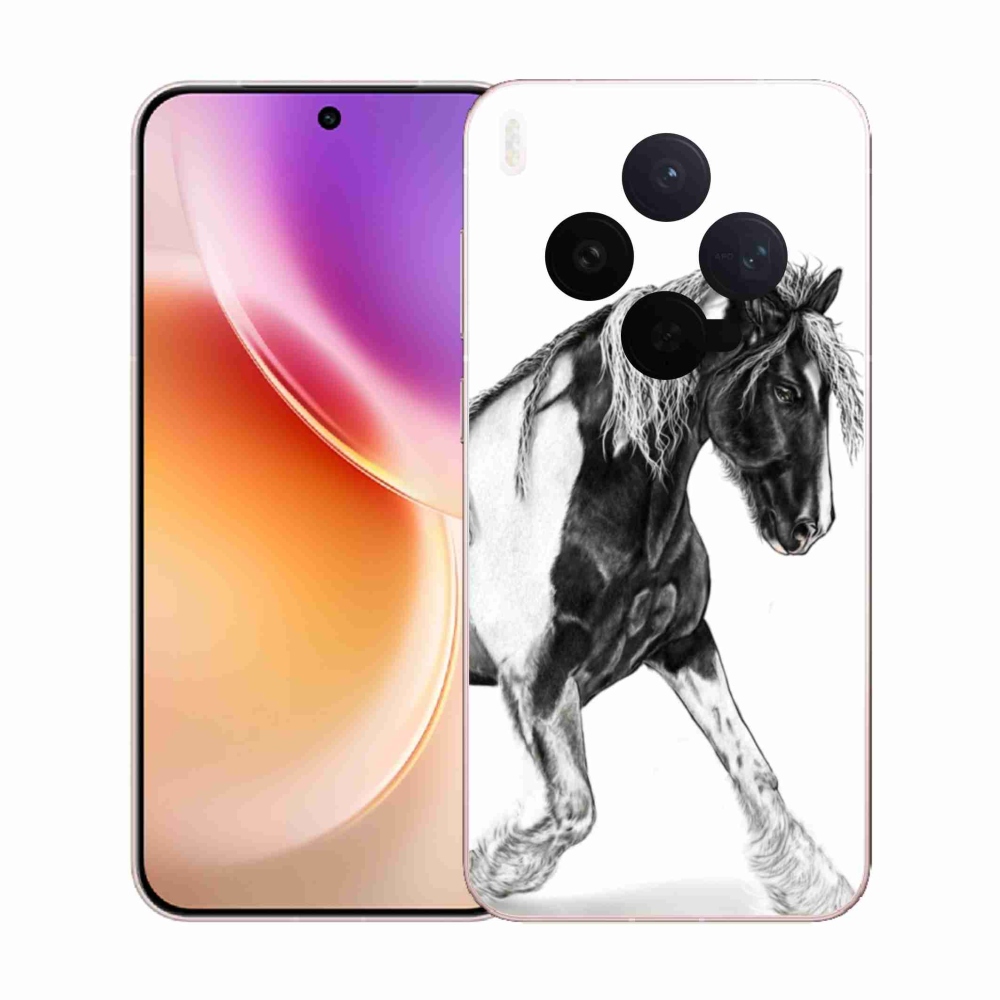 Gélový kryt mmCase na Vivo X300 - kôň