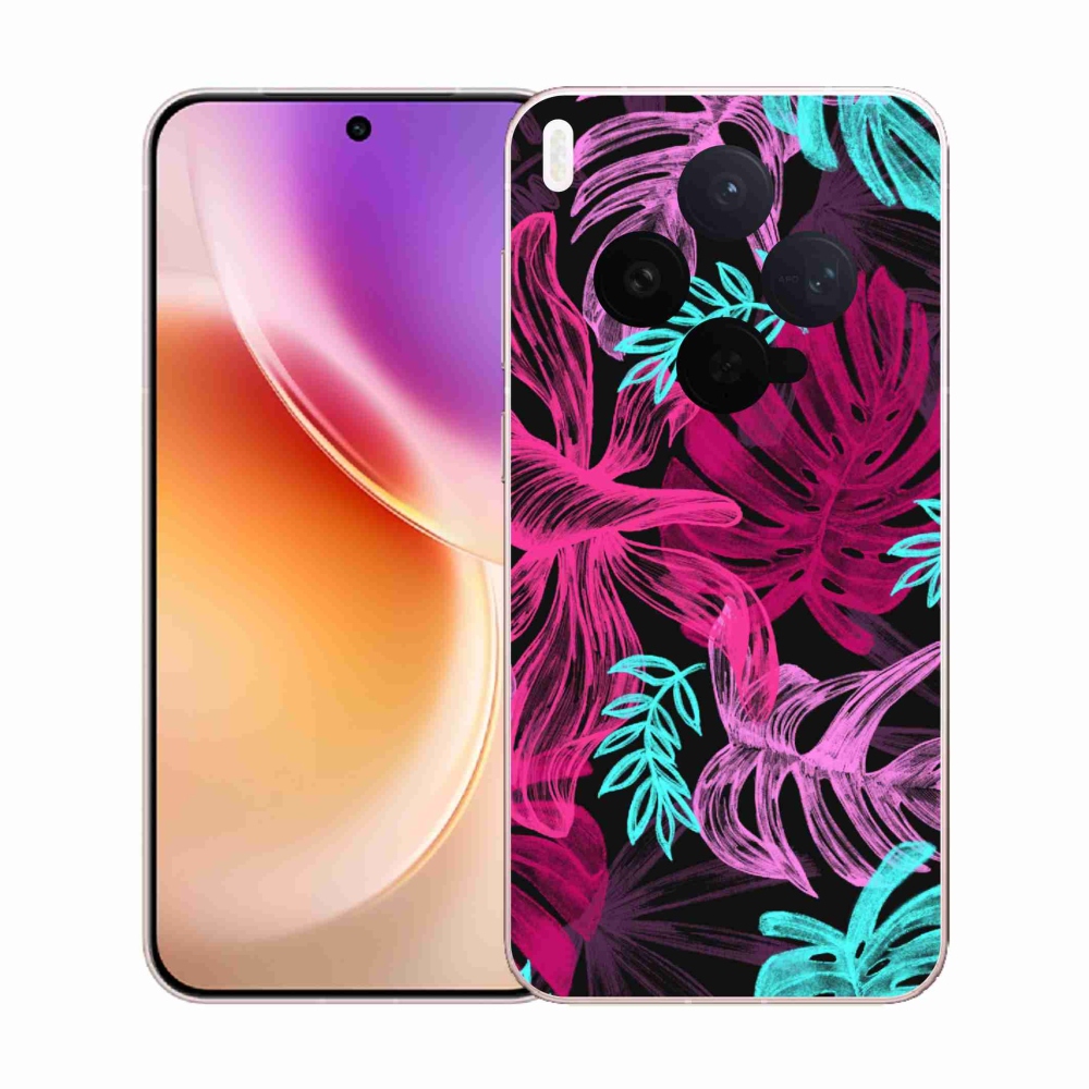 Gélový kryt mmCase na Vivo X300 - kvety 1