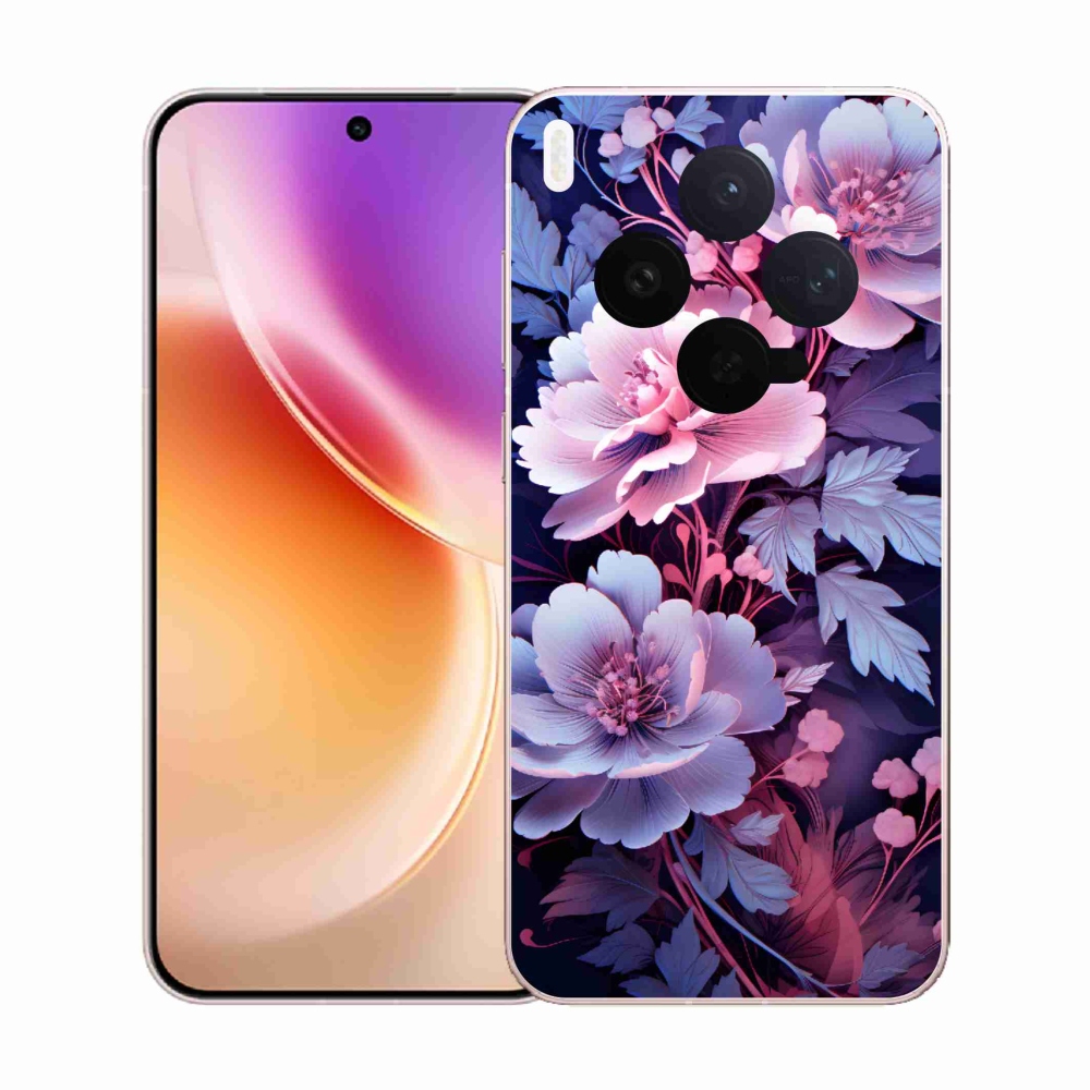 Gélový kryt mmCase na Vivo X300 - kvety 11