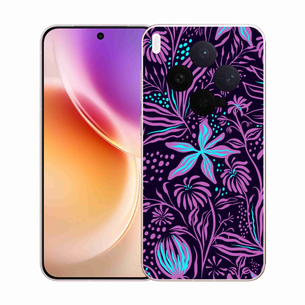 Gélový kryt mmCase na Vivo X300 - kvety 2