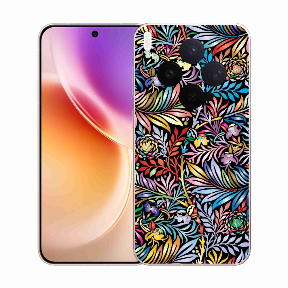 Gélový kryt mmCase na Vivo X300 - kvety 5