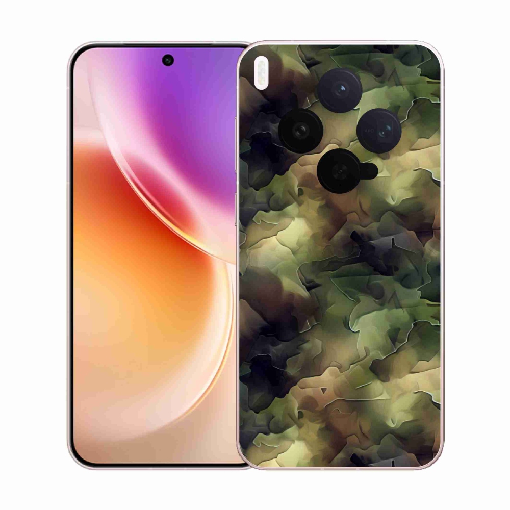 Gélový kryt mmCase na Vivo X300 - maskáčový vzor 10