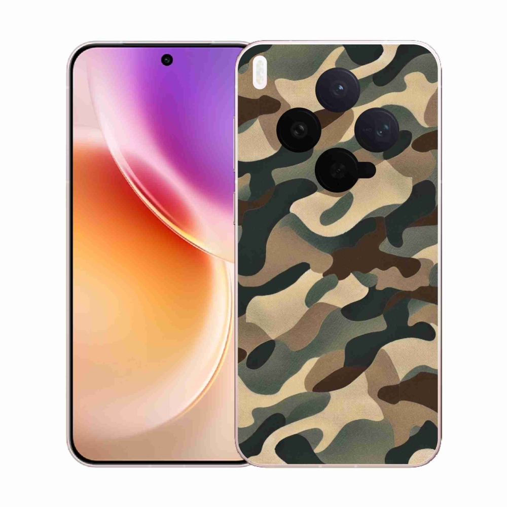 Gélový kryt mmCase na Vivo X300 - maskáčový vzor 11