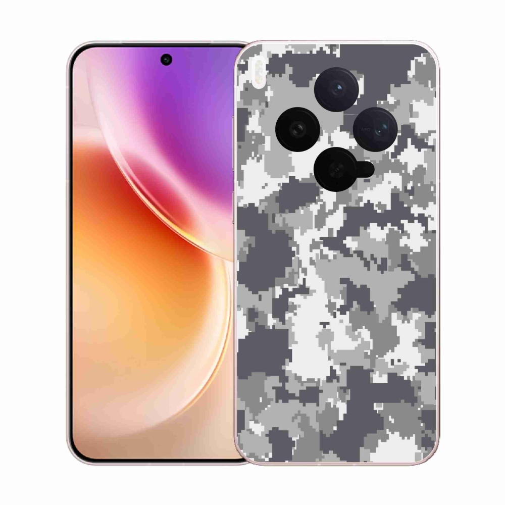 Gélový kryt mmCase na Vivo X300 - maskáčový vzor 2