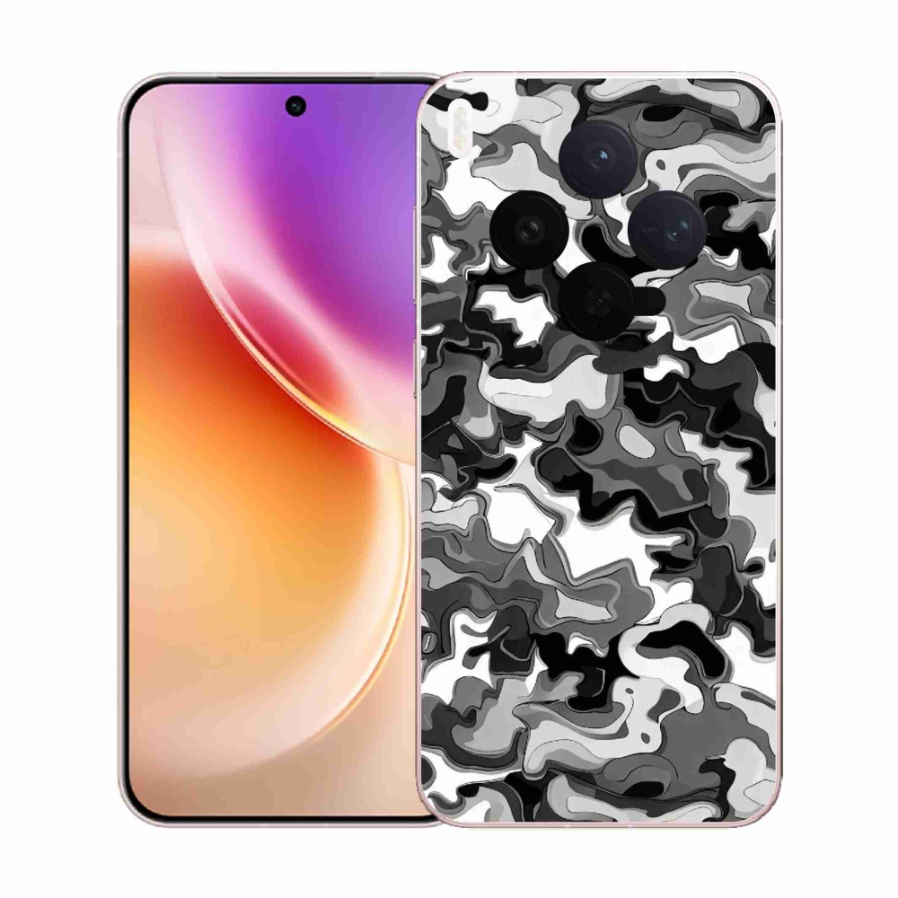 Gélový kryt mmCase na Vivo X300 - maskáčový vzor 3