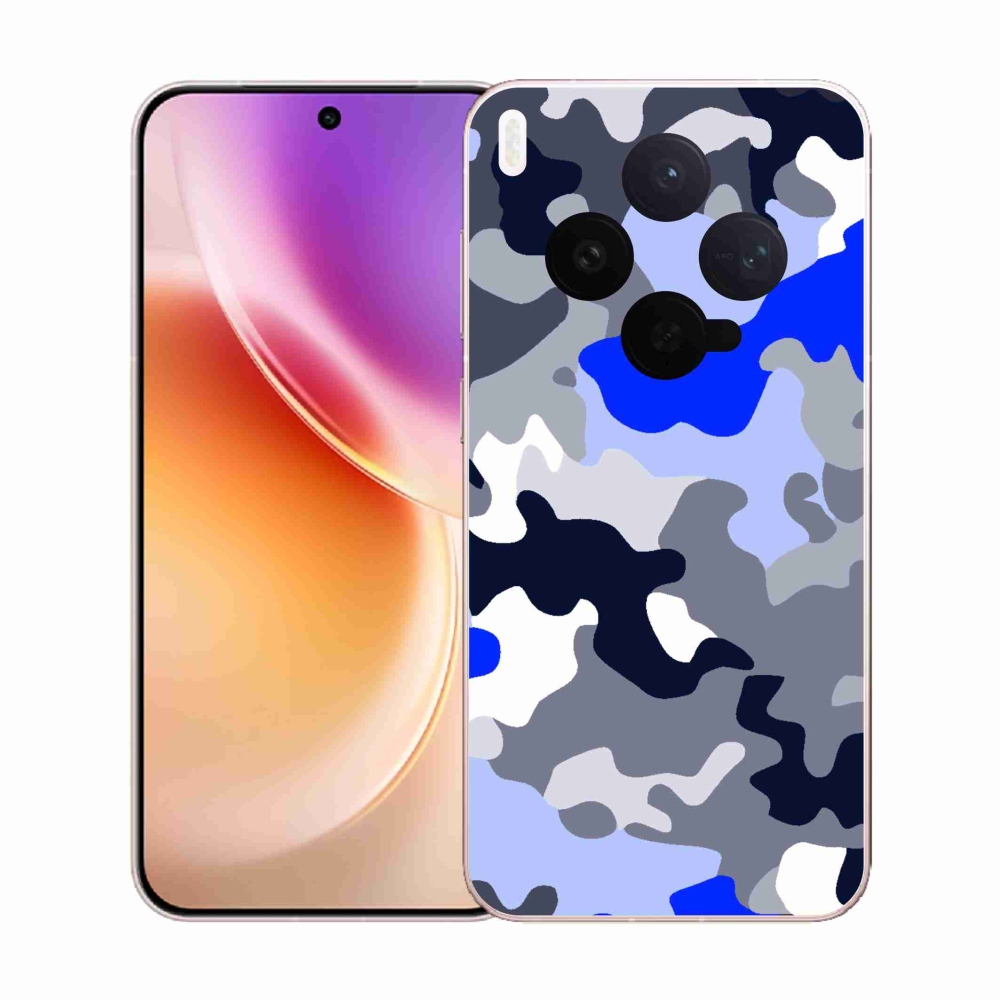 Gélový kryt mmCase na Vivo X300 - maskáčový vzor 8