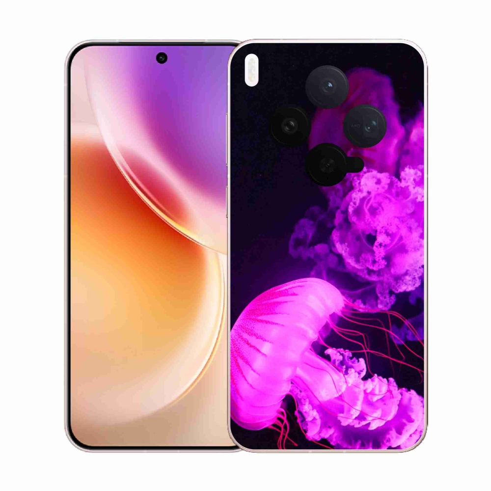Gélový kryt mmCase na Vivo X300 - medúza 1