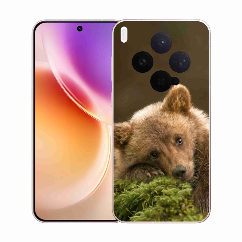 Gélový kryt mmCase na Vivo X300 - medveď