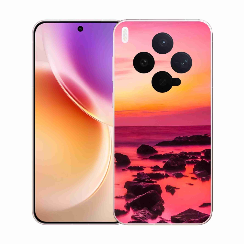 Gélový kryt mmCase na Vivo X300 - more a žiara