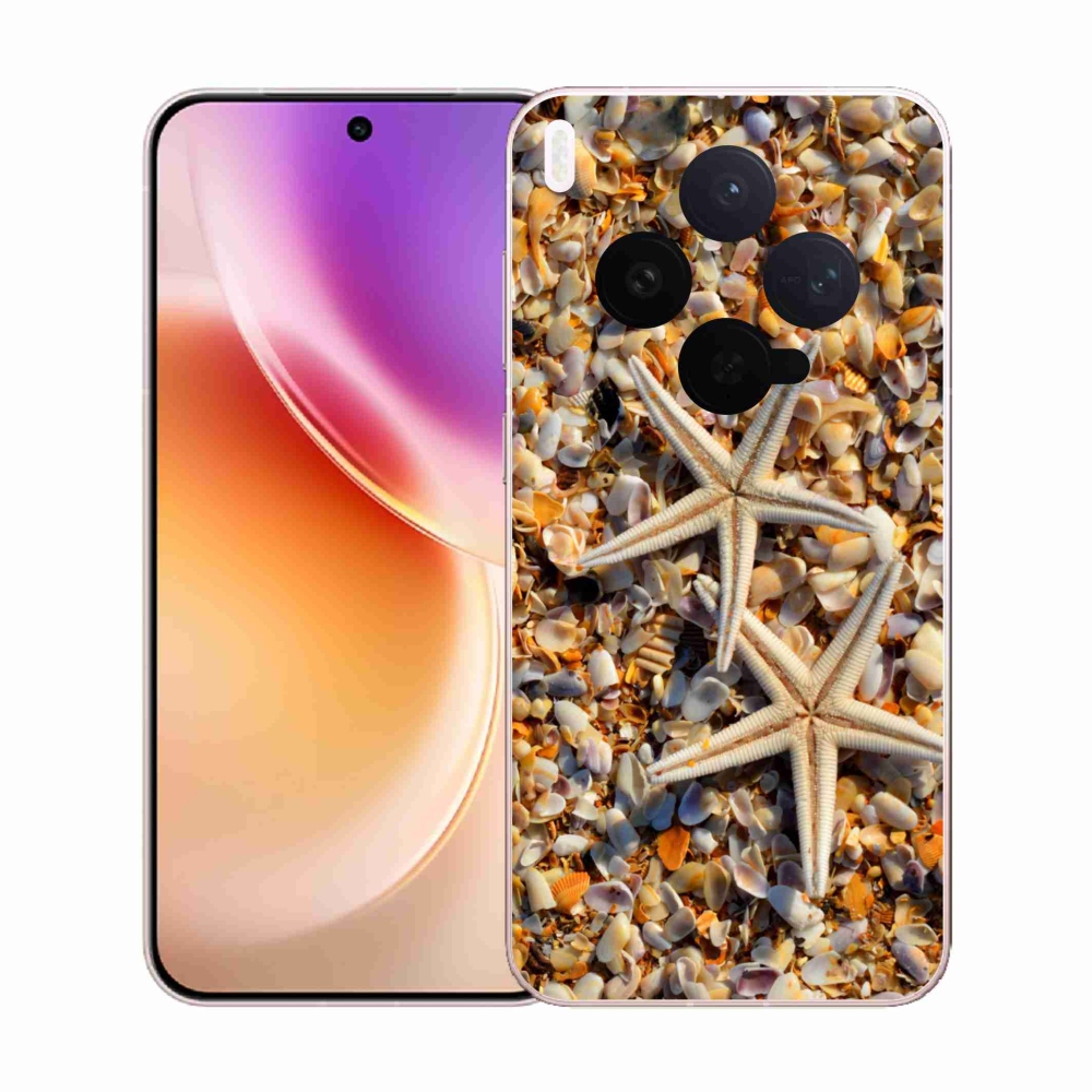 Gélový kryt mmCase na Vivo X300 - morské hviezdice