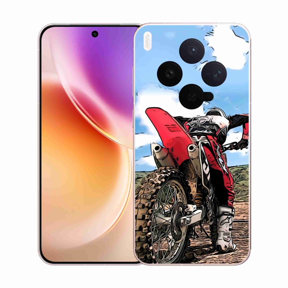 Gélový kryt mmCase na Vivo X300 - moto