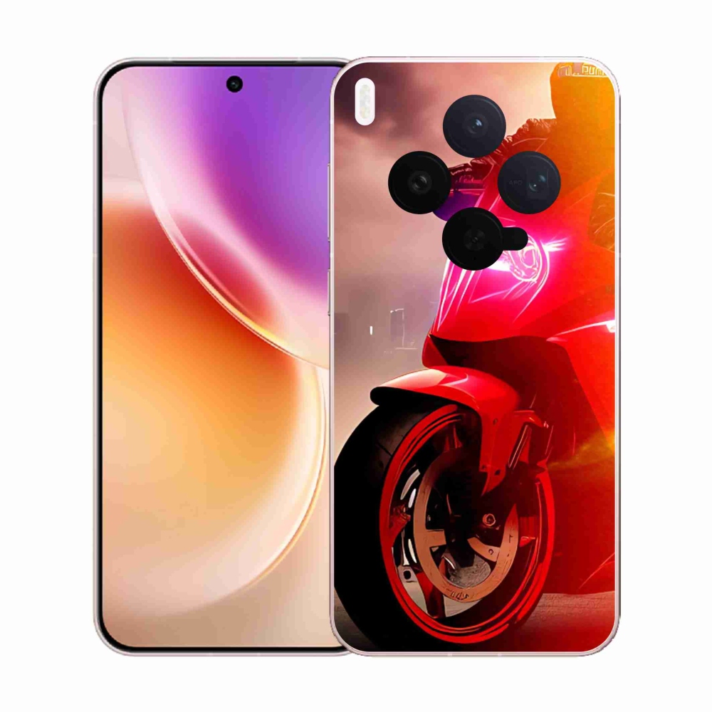 Gélový kryt mmCase na Vivo X300 - motorka