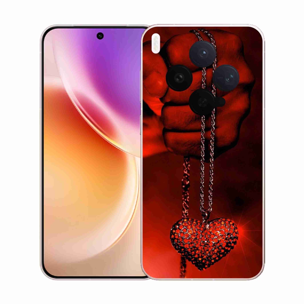 Gélový kryt mmCase na Vivo X300 - náhrdelník