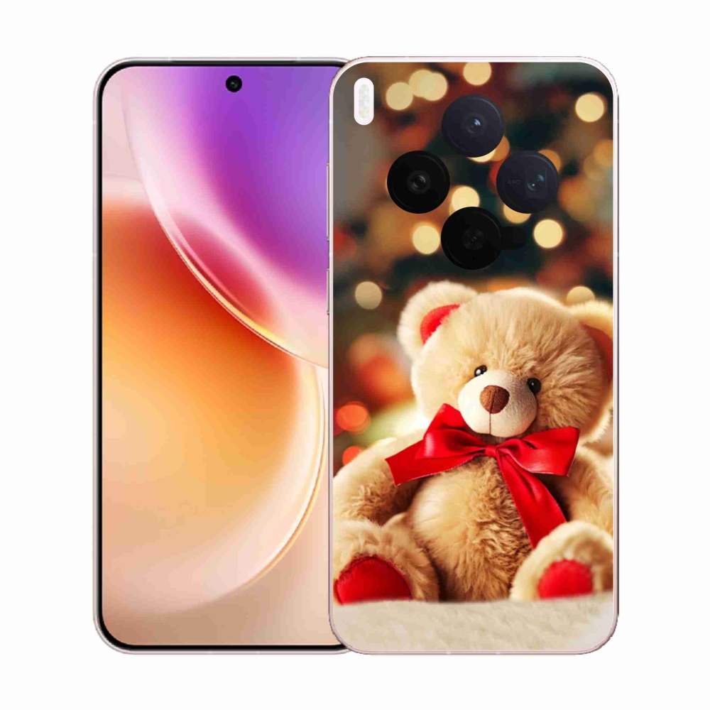 Gélový kryt mmCase na Vivo X300 - plyšový medvedík