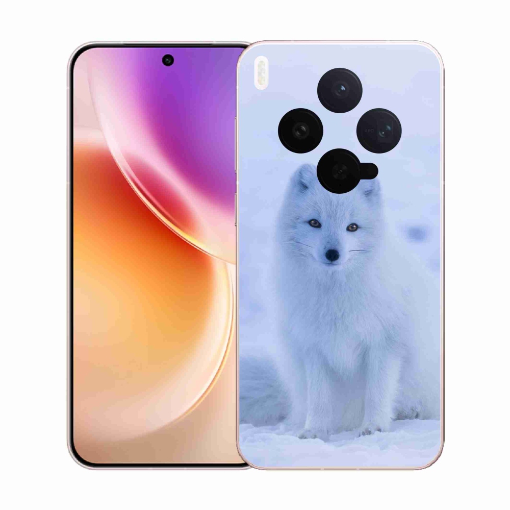 Gélový kryt mmCase na Vivo X300 - polárna líška