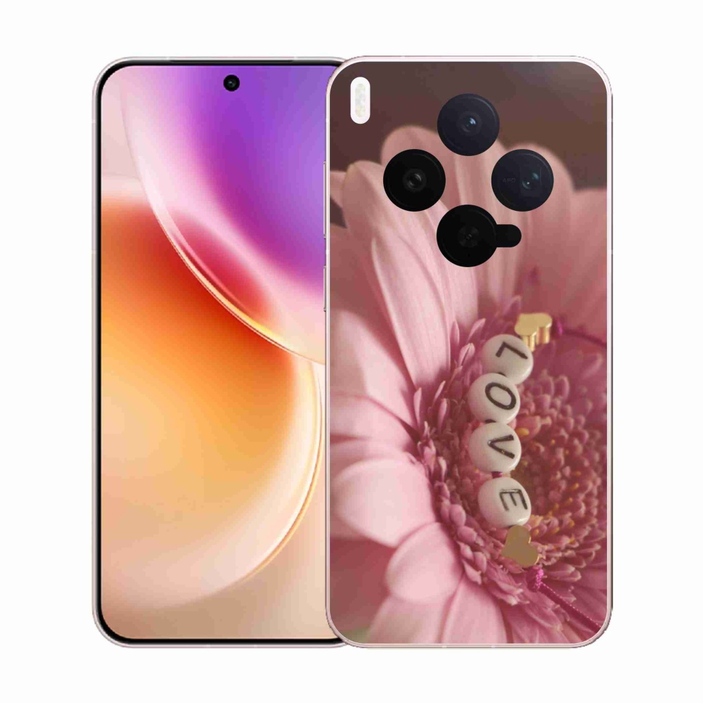 Gélový kryt mmCase na Vivo X300 - prívesok love