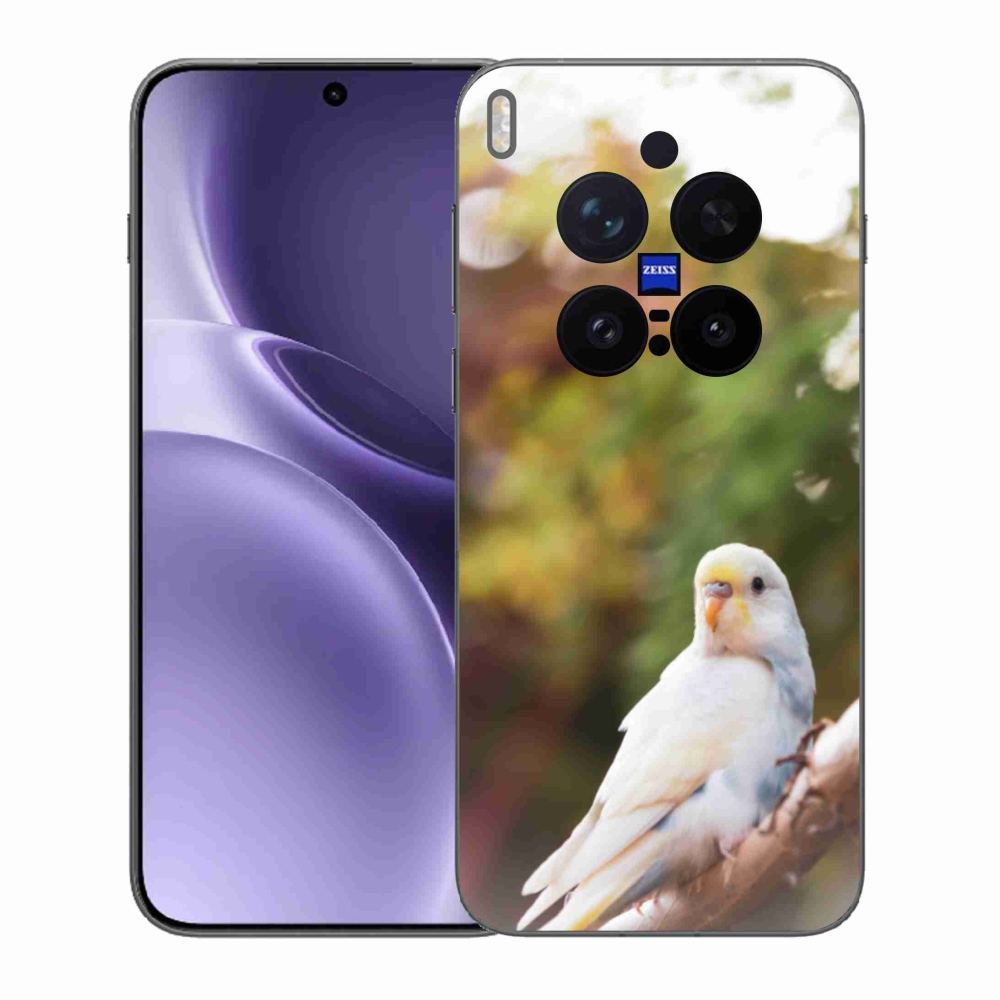 Gélový kryt mmCase na Vivo X300 Pro 5G - andulka biela