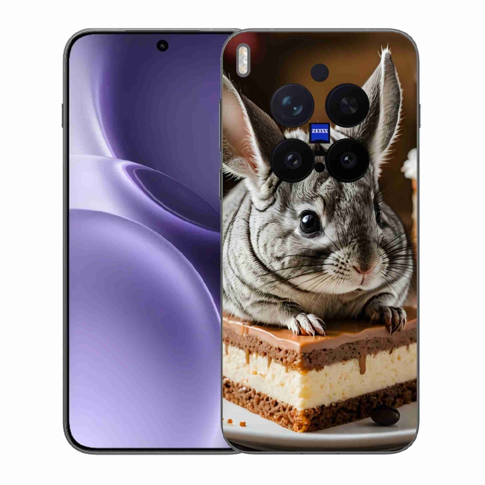 Gélový kryt mmCase na Vivo X300 Pro 5G - činčila
