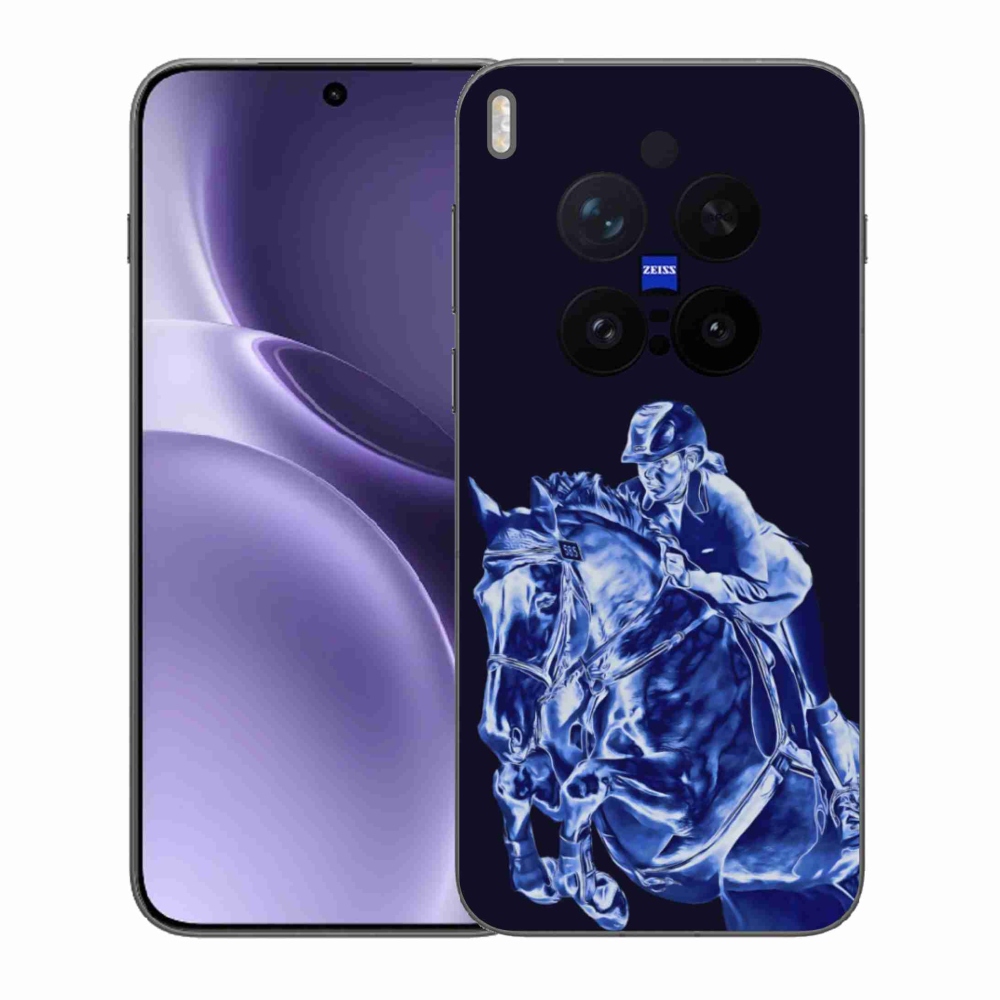 Gélový kryt mmCase na Vivo X300 Pro 5G - dostihový kôň