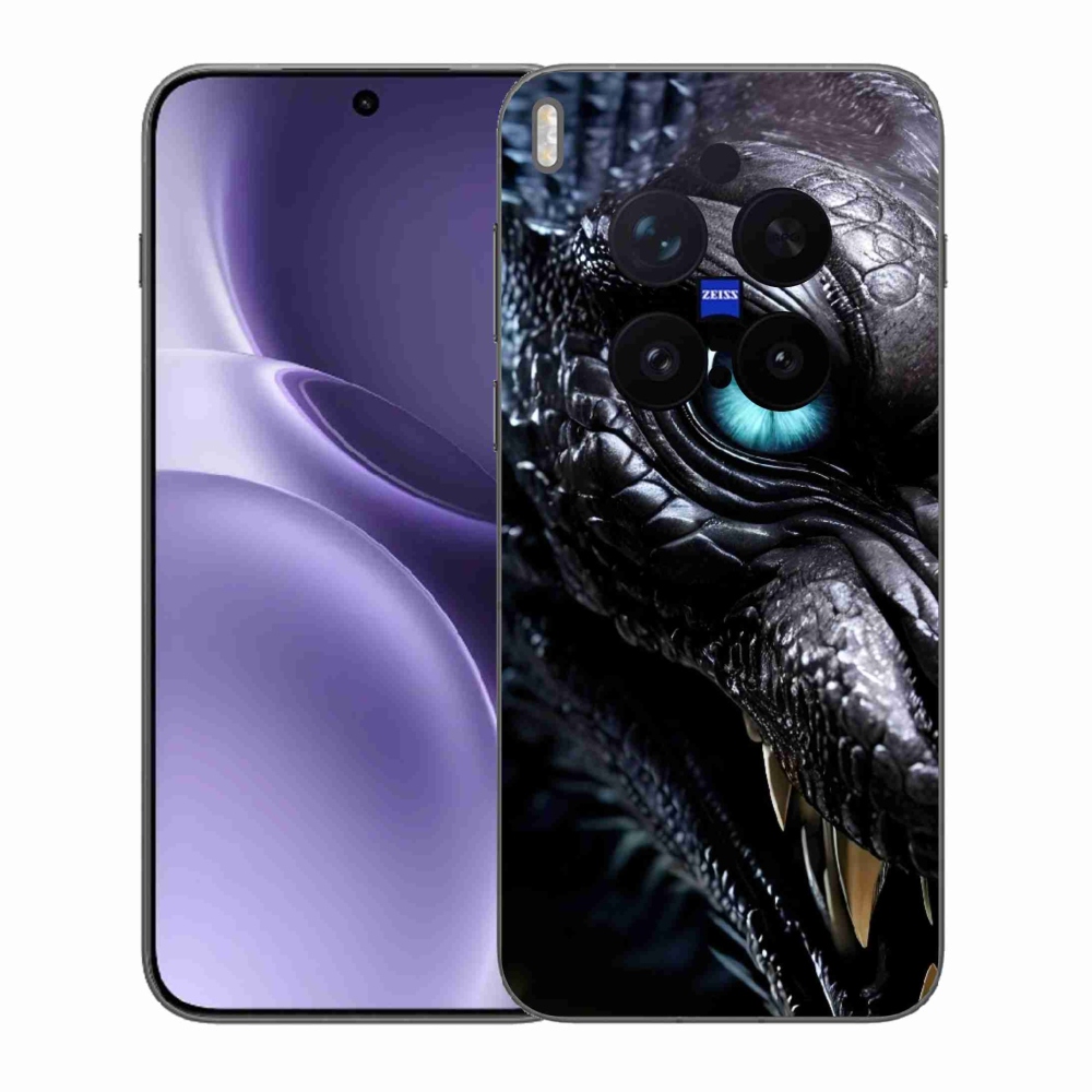 Gélový kryt mmCase na Vivo X300 Pro 5G - dračí pohľad