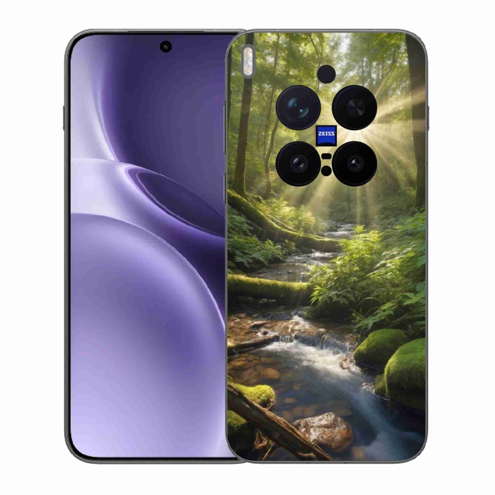 Gélový kryt mmCase na Vivo X300 Pro 5G - hlbina lesa