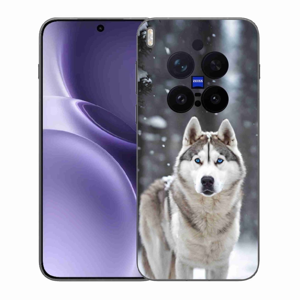Gélový kryt mmCase na Vivo X300 Pro 5G - husky 2