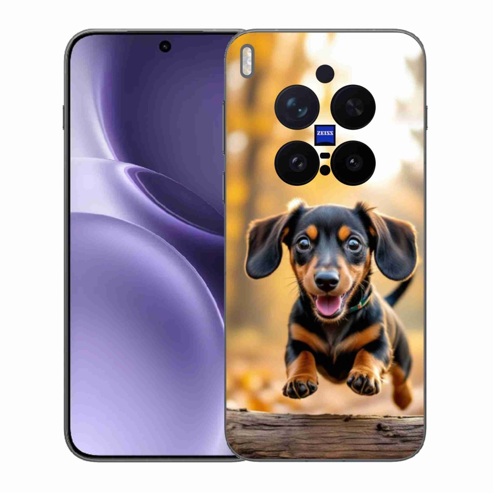 Gélový kryt mmCase na Vivo X300 Pro 5G - jazvečík 2