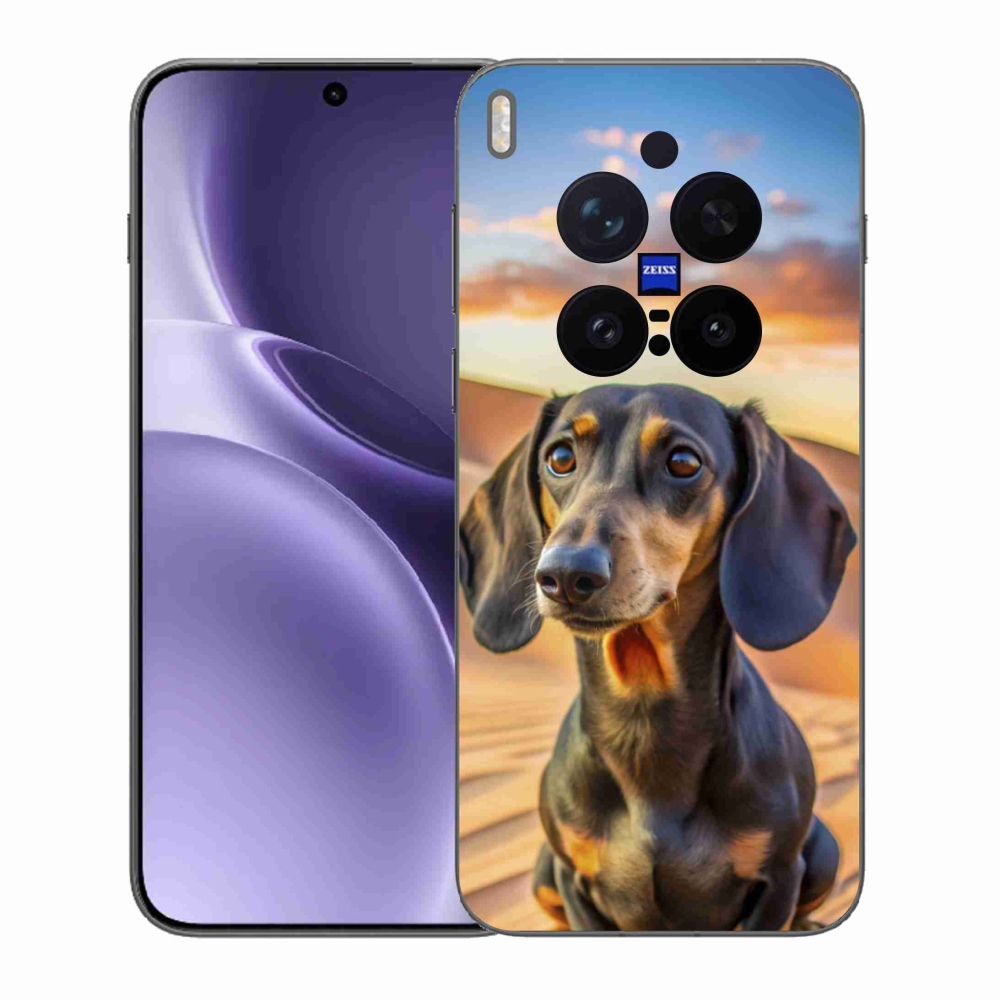 Gélový kryt mmCase na Vivo X300 Pro 5G - jazvečík 3