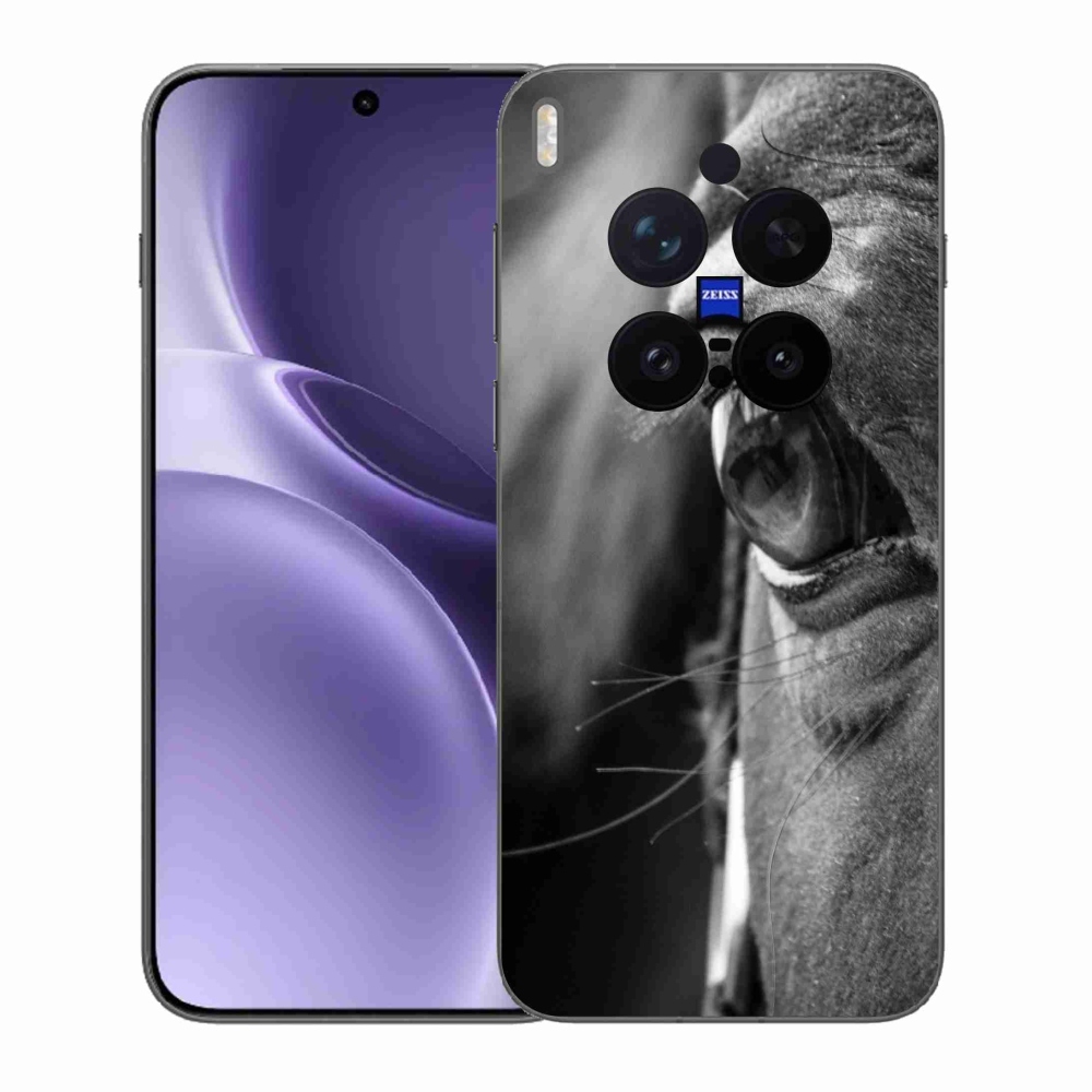 Gélový kryt mmCase na Vivo X300 Pro 5G - konský pohľad