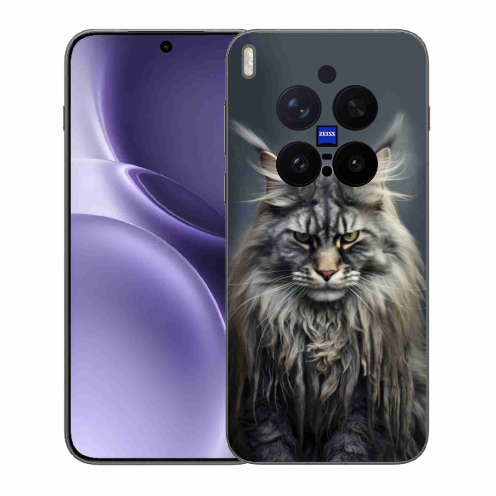 Gélový kryt mmCase na Vivo X300 Pro 5G - mačacie pohľad 4