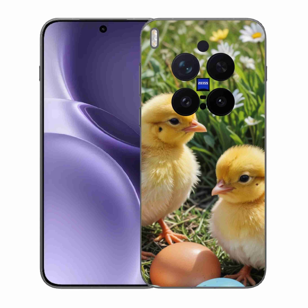 Gélový kryt mmCase na Vivo X300 Pro 5G - kuriatka