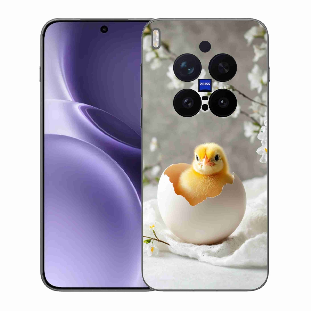 Gélový kryt mmCase na Vivo X300 Pro 5G - kuriatko